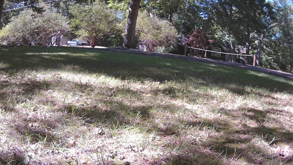 Front camera 29.5 ft from the road with the model's road box.